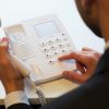 Agent 1000 Basic Telephone in white