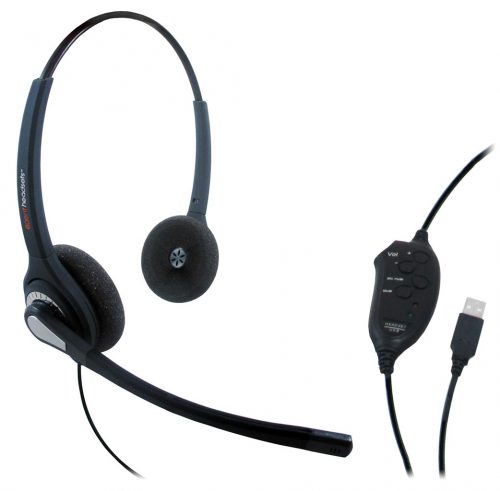 Agent 402-USB Binaural VoIP Headset